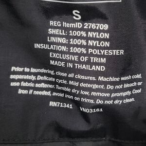 LL Bean Women's Black Snow Pants Small
